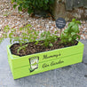 Personalised Gin Herb Windowsill Planter Crate