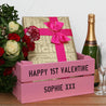 Small Personalised Valentine's Crate