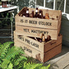 Personalised Wooden Beer Crate