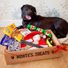 Wooden Personalised Christmas Gift Crate - Half Crate