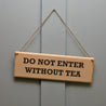 Personalised Hanging Wooden Sign