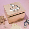 Baby Personalised Wooden Keepsake Box