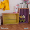 Large Personalised Two Tone Crate