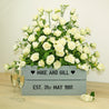 Silver Wedding Anniversary Personalised Crate