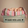New Baby Personalised Wooden Crate
