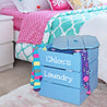 Personalised Wooden Storage Crate - Tall Square