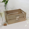 Personalised Wedding Crate with Ampersand - Small