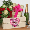 Small Personalised Valentine's Storage Crate