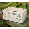 Personalised Mum's Herbs Gift Crate